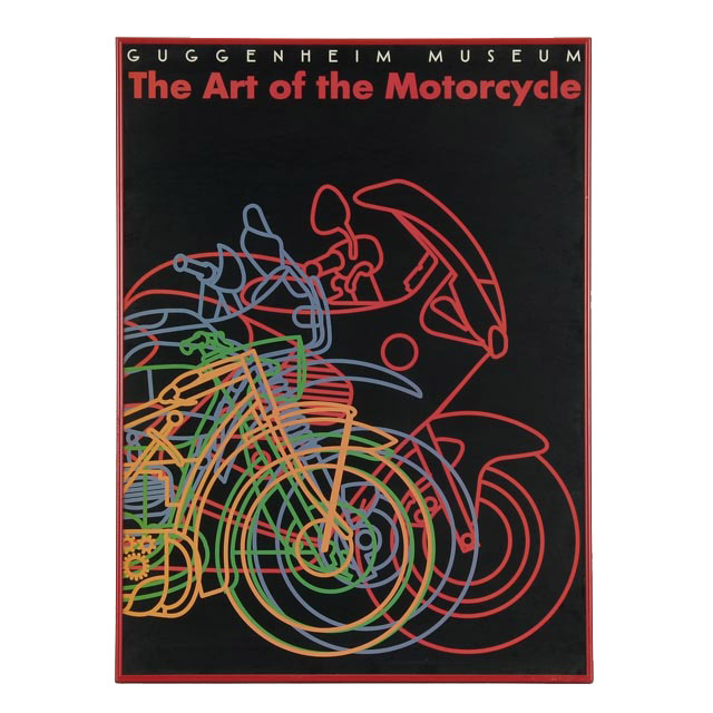 Guggenheim Museum Poster "The Art of the Motorcycle"