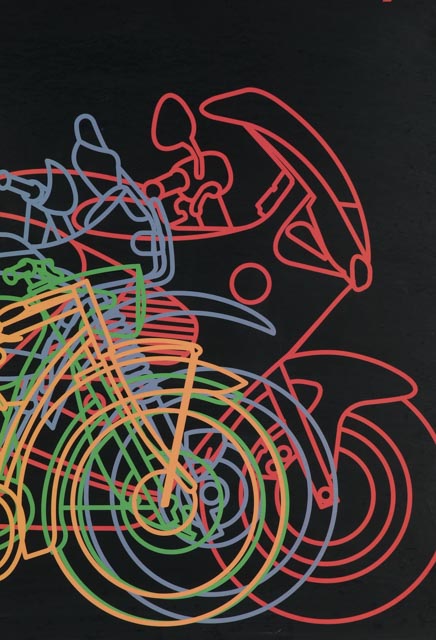 Guggenheim Museum Poster "The Art of the Motorcycle"