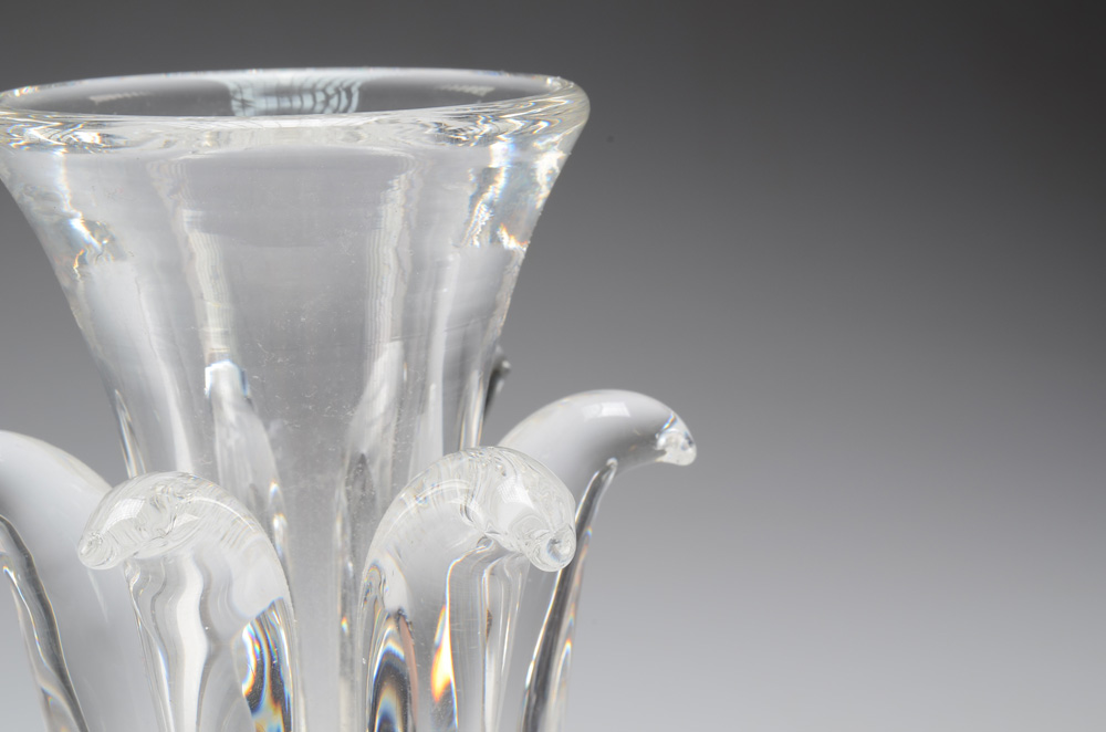Steuben Crystal Candleholder