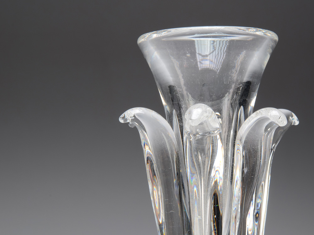 Steuben Crystal Candleholder