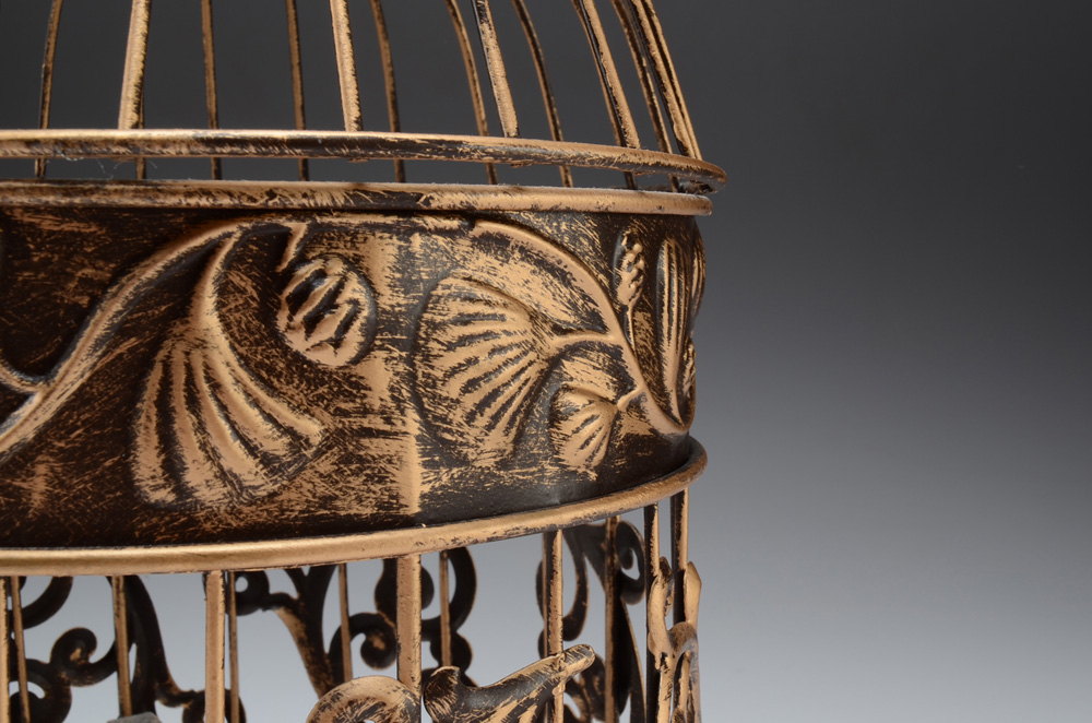 Wrought Iron Decorative Bird Cage