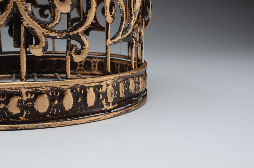 Wrought Iron Decorative Bird Cage