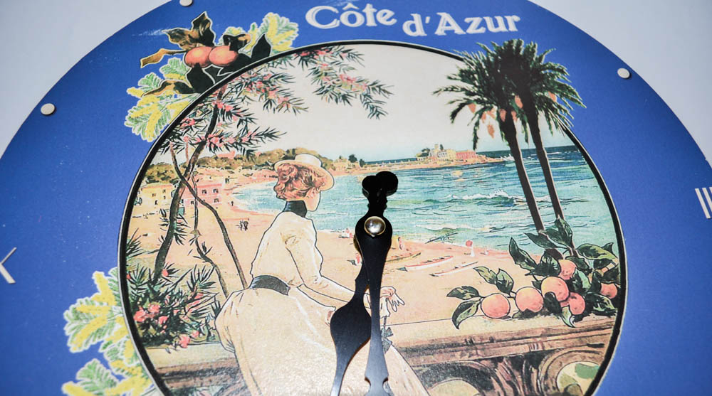 French Riviera Wall Clock