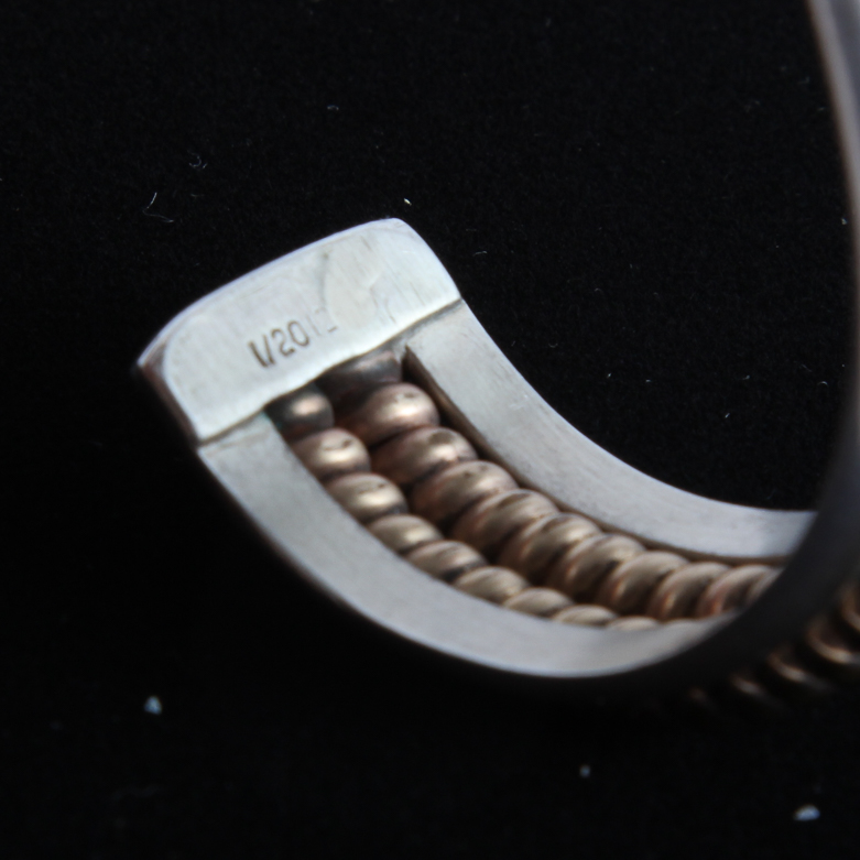 Tahe Sterling Silver Cuff Bracelet