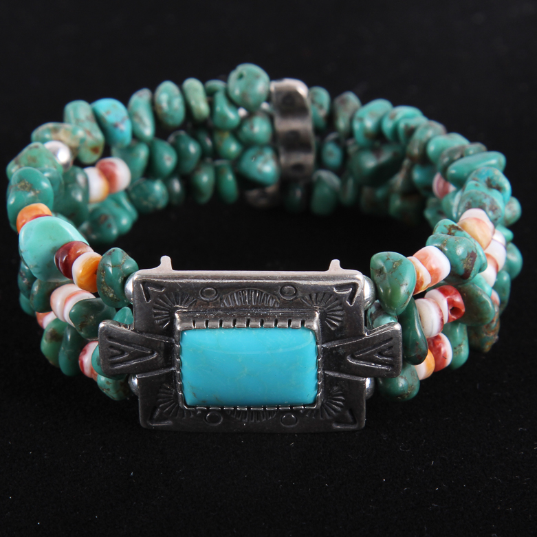 Duo of Native American Style Bracelets