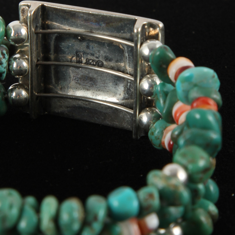Duo of Native American Style Bracelets