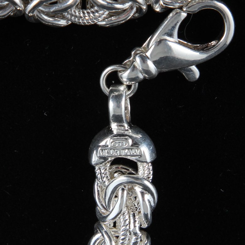 Assortment of Sterling Silver Bracelets