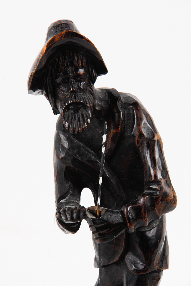 Fisherman Carving