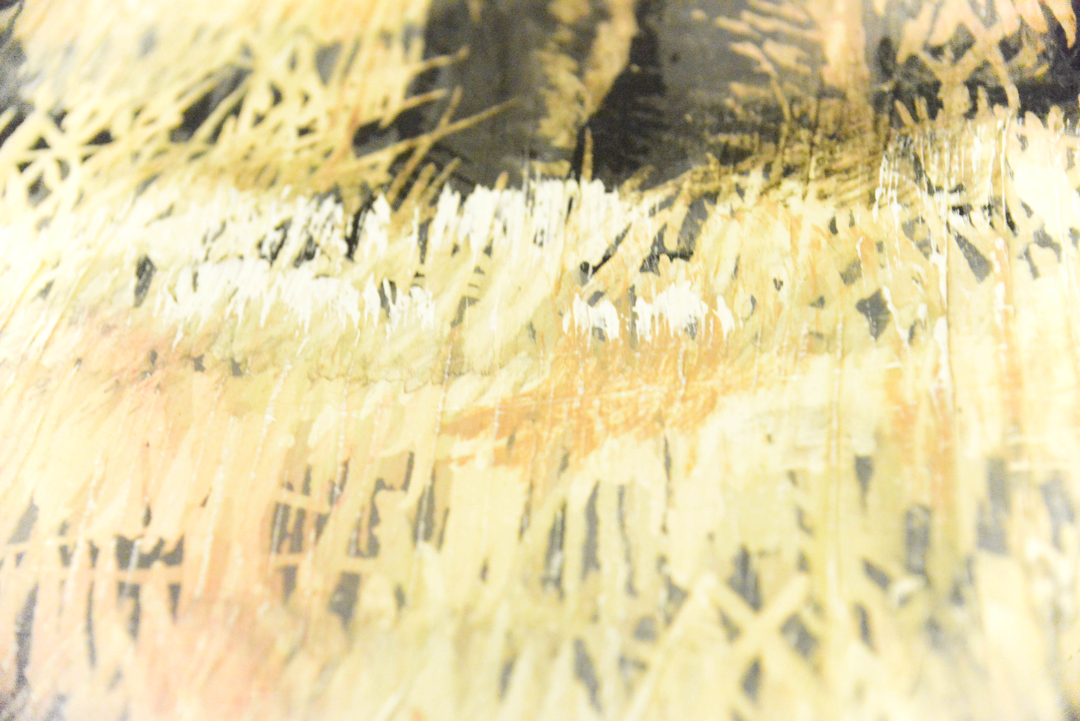 Oil on Canvas Titled "Elephant Walk" signed by Anderson