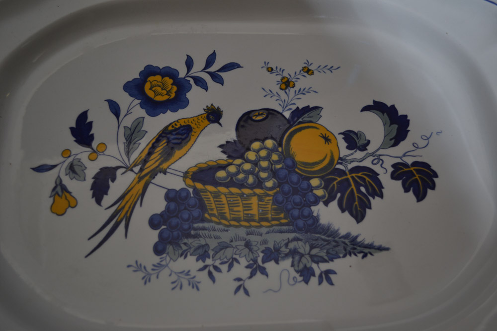 1958-1990 Spode "Blue Bird" China Set