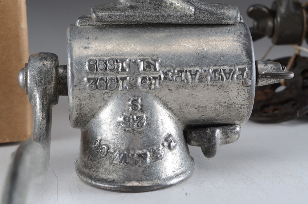 Collection of Three Vintage Meat Grinders