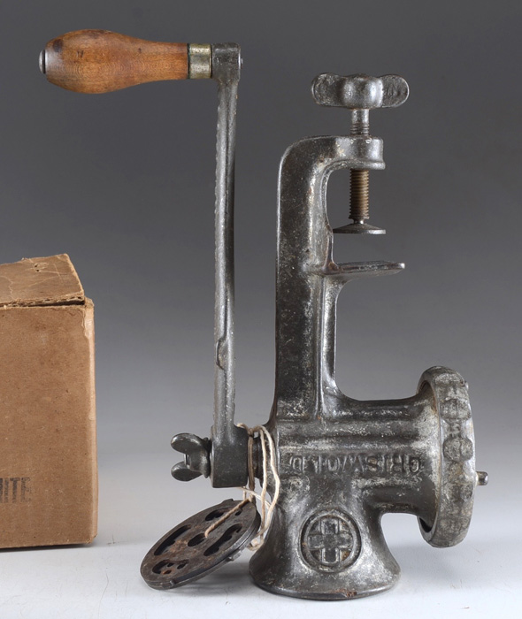 Collection of Three Vintage Meat Grinders