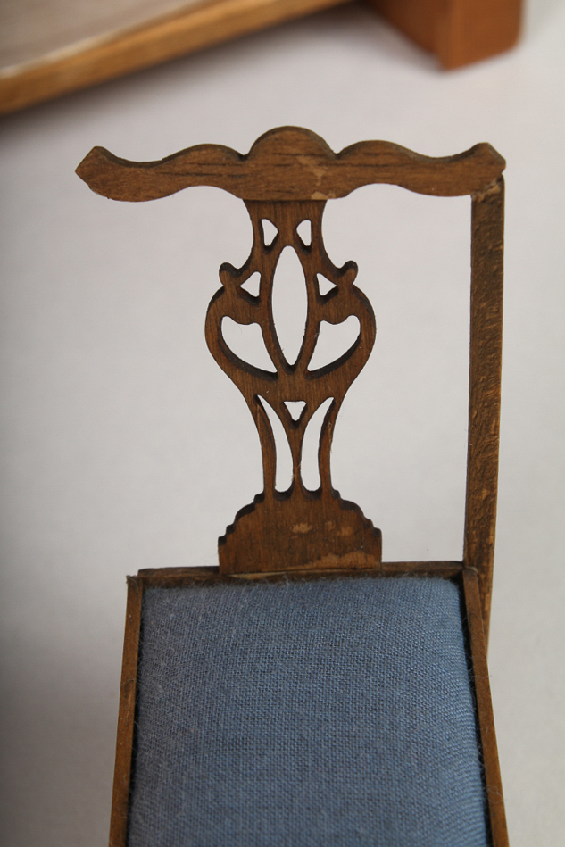 Dollhouse Shadow Box with Furniture