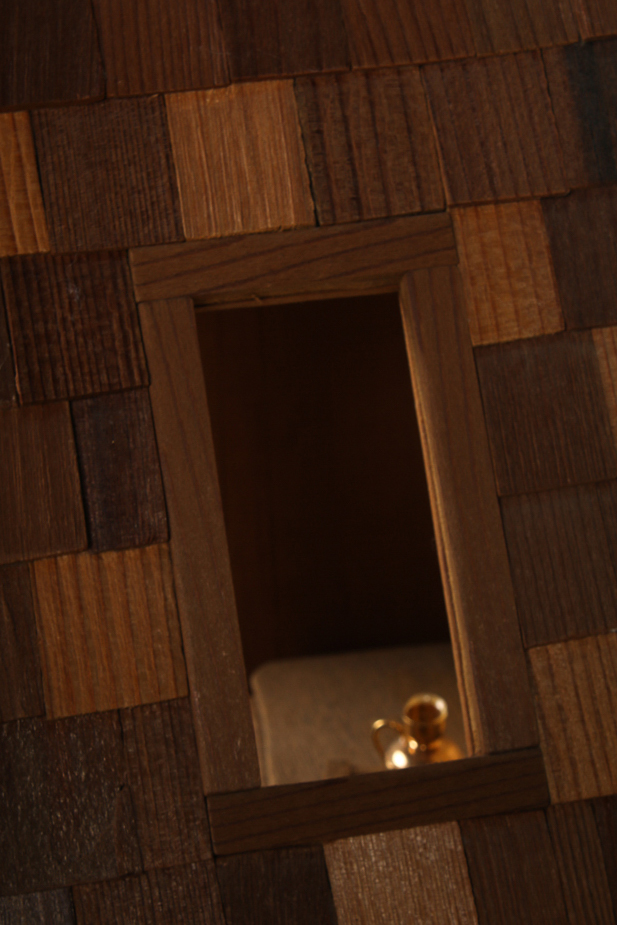 Dollhouse Shadow Box with Furniture