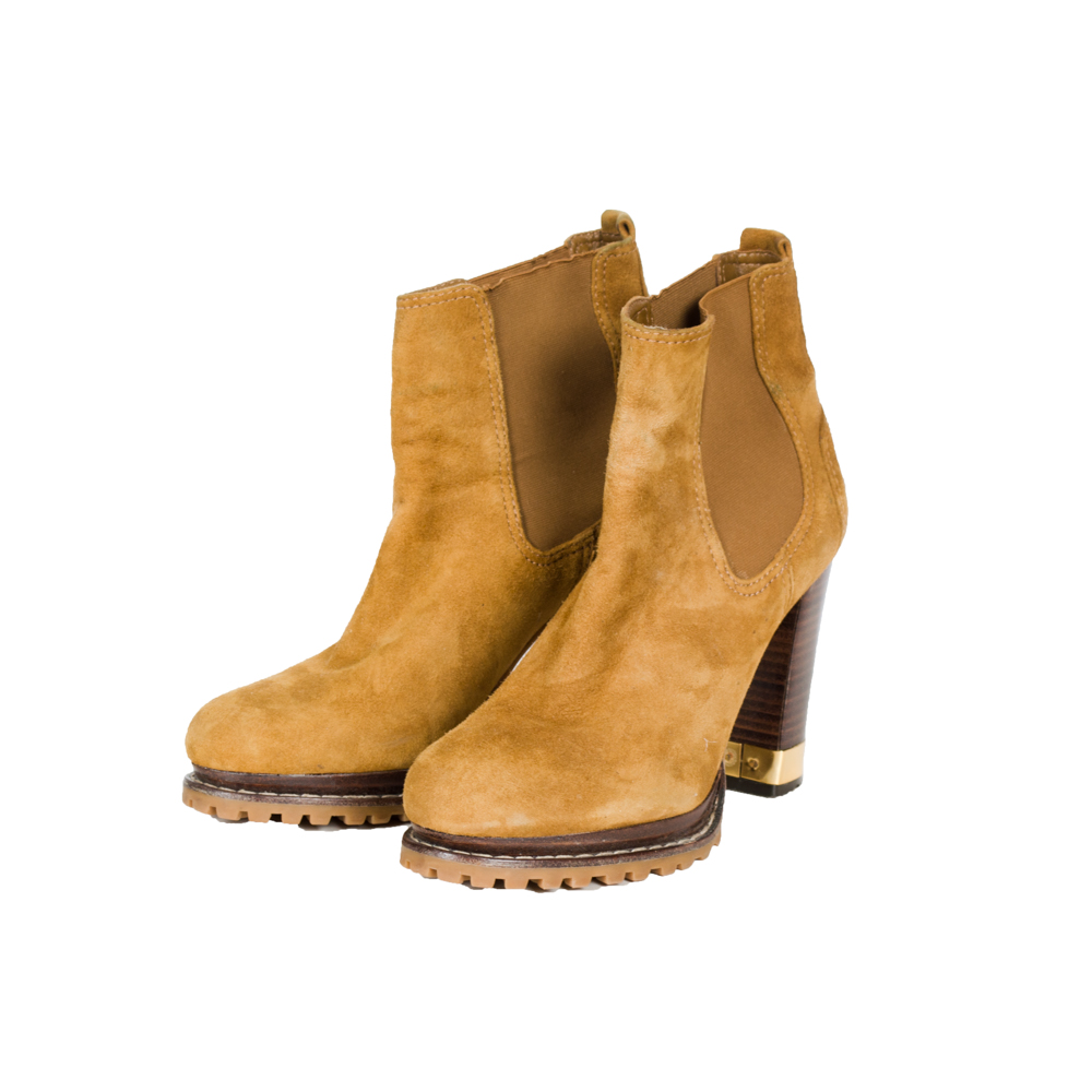 Tory Burch Suede Booties Size 5