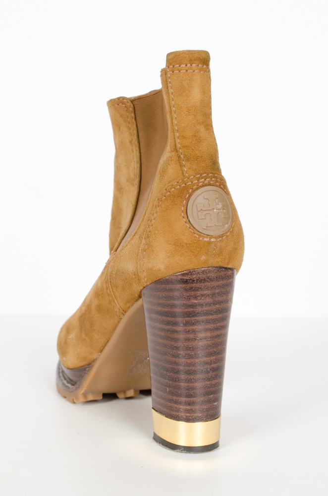 Tory Burch Suede Booties Size 5
