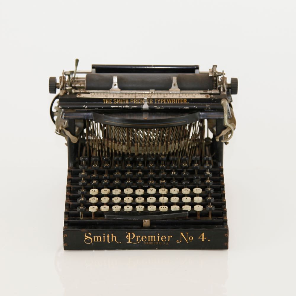 Smith Premier No. 4 Typewriter
