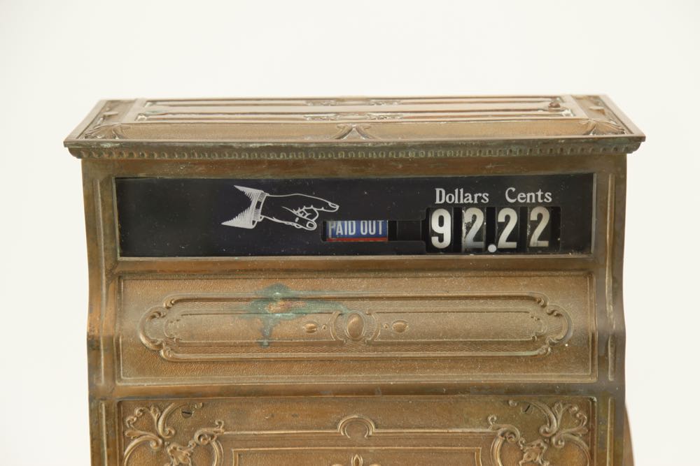 Antique Brass National Cash Register