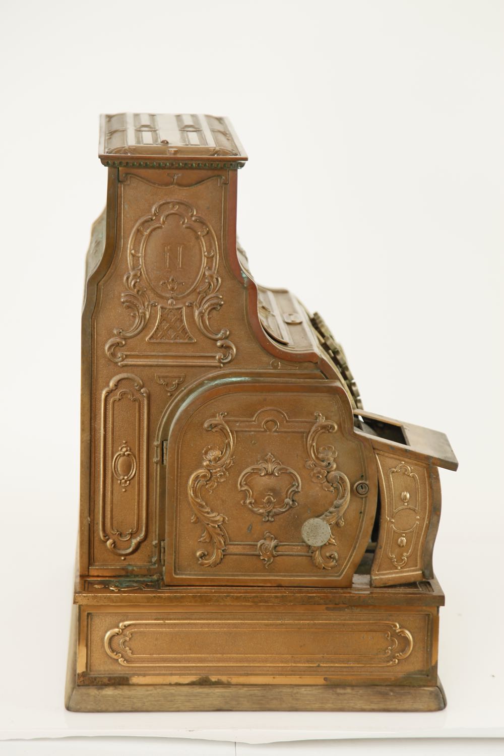 Antique Brass National Cash Register