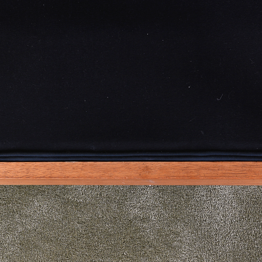 Mid Century Modern Walnut and Leather Safari Chair