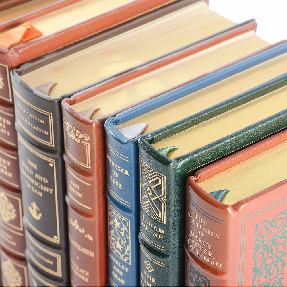 Handsome Collection of First Edition Leather Bound Franklin Library Books