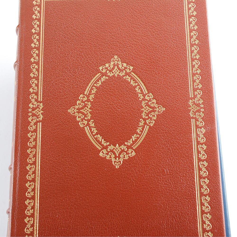 Handsome Collection of First Edition Leather Bound Franklin Library Books
