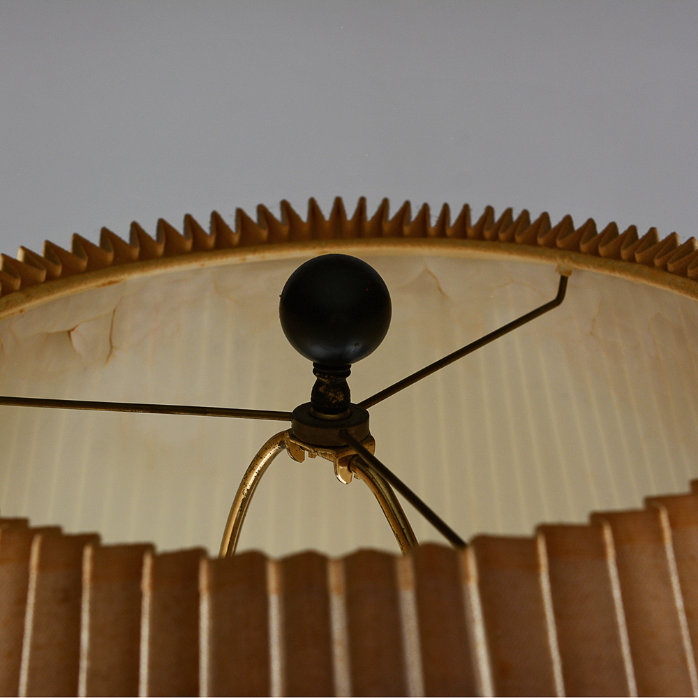 Pair of White Ceramic Table Lamps