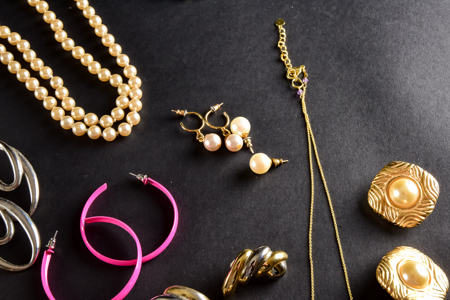 Collection of Costume Jewelry and Baubles