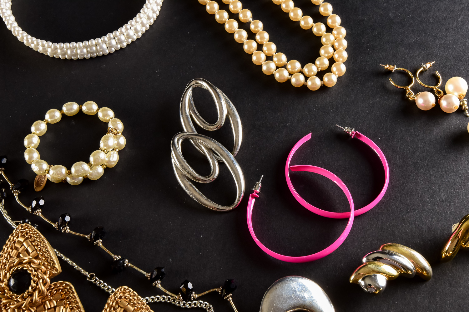 Collection of Costume Jewelry and Baubles