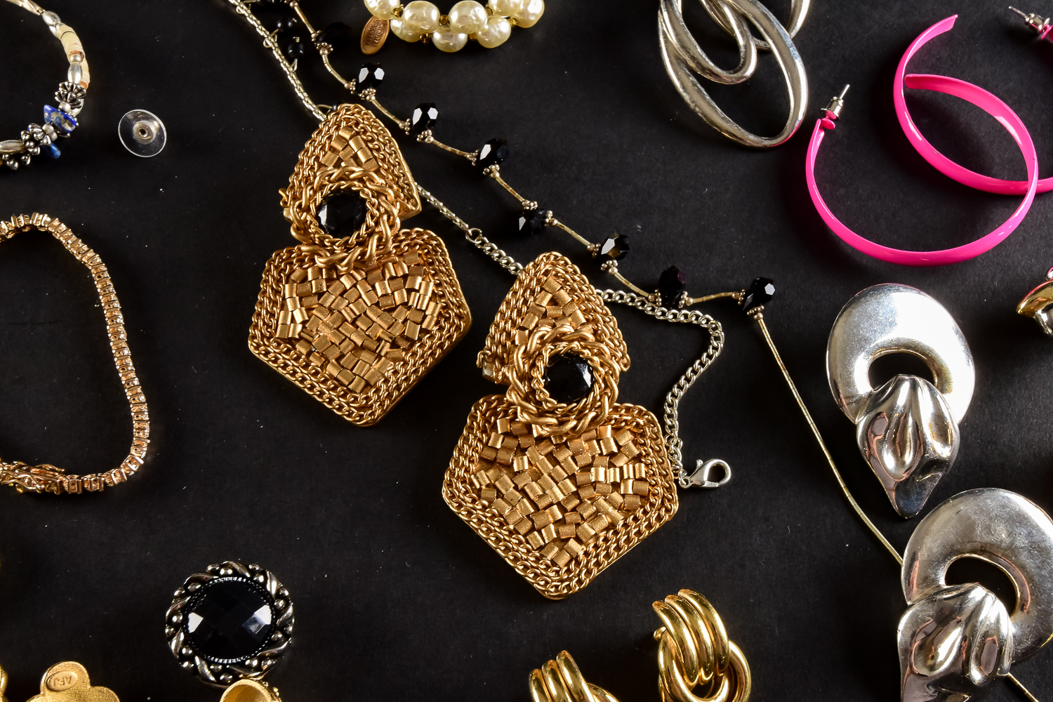 Collection of Costume Jewelry and Baubles