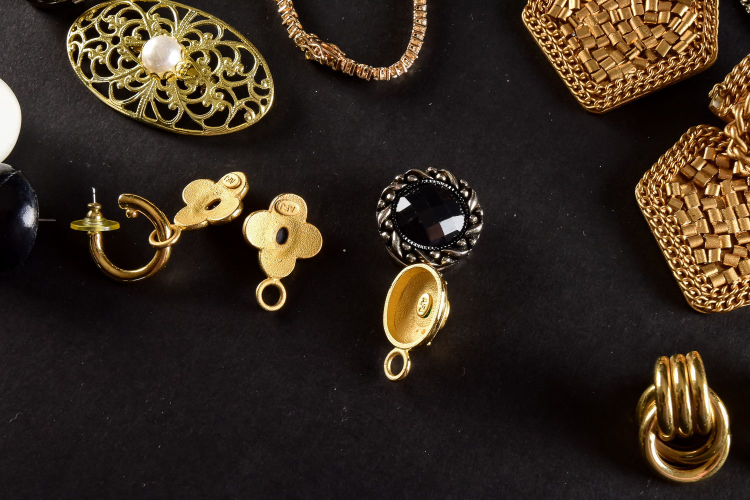 Collection of Costume Jewelry and Baubles