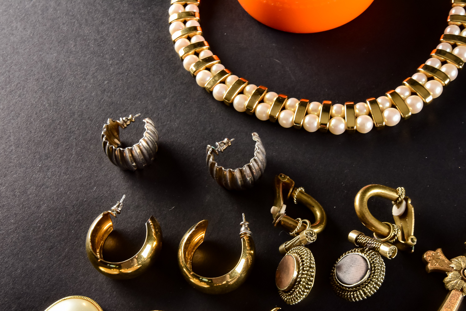 Collection of Costume Jewelry and Baubles