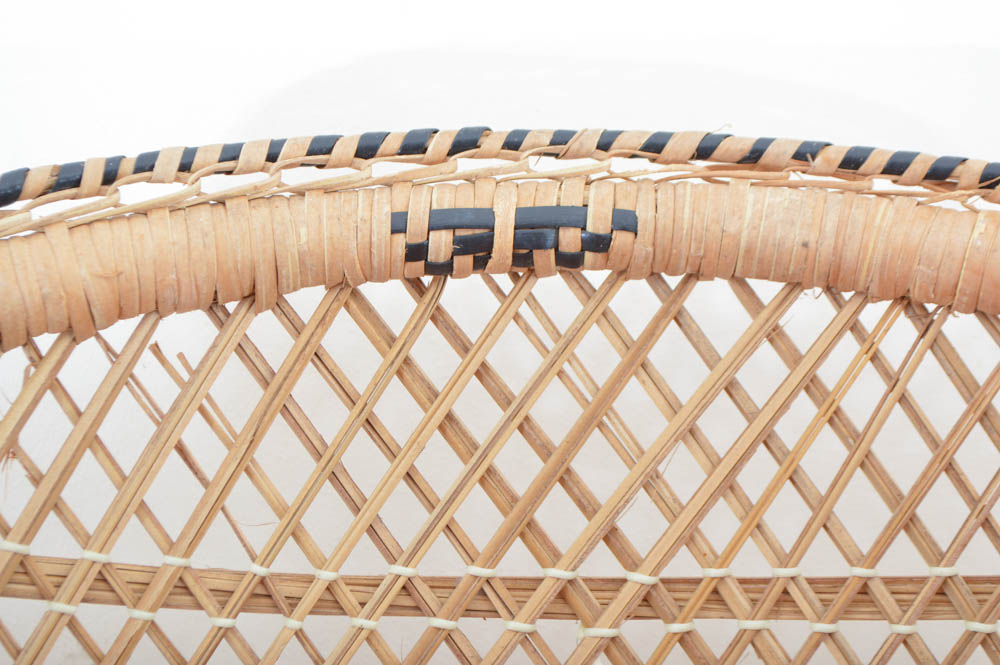 Vintage Ratan High Back Chair