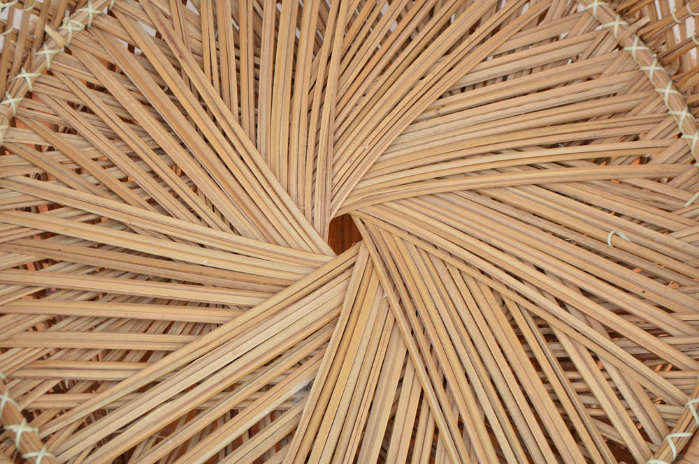 Vintage Ratan High Back Chair