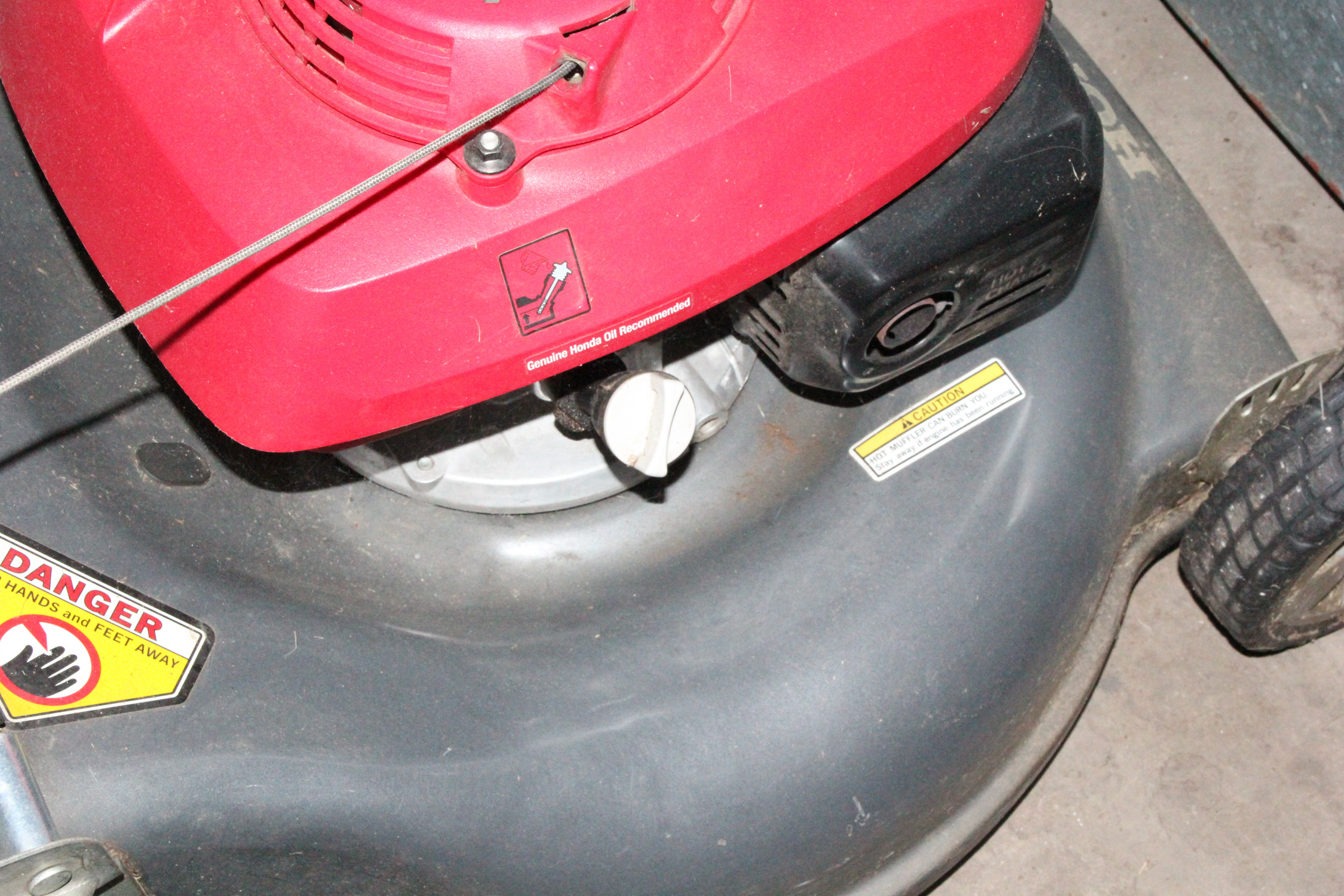 Honda "Harmony II"  HRR216 Self-Propelled Mower