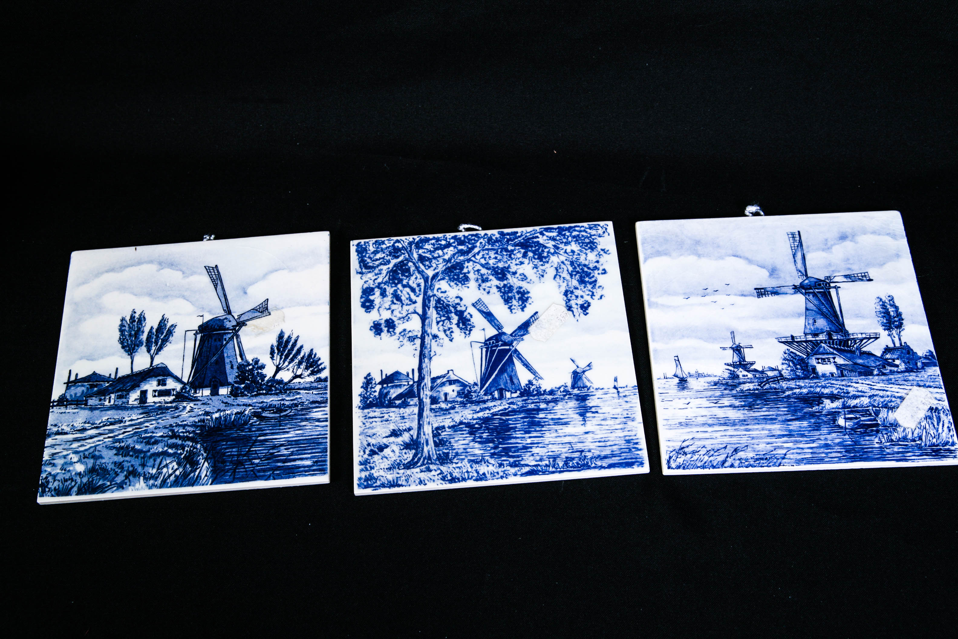 Collection of Vintage International Decor Including Delft