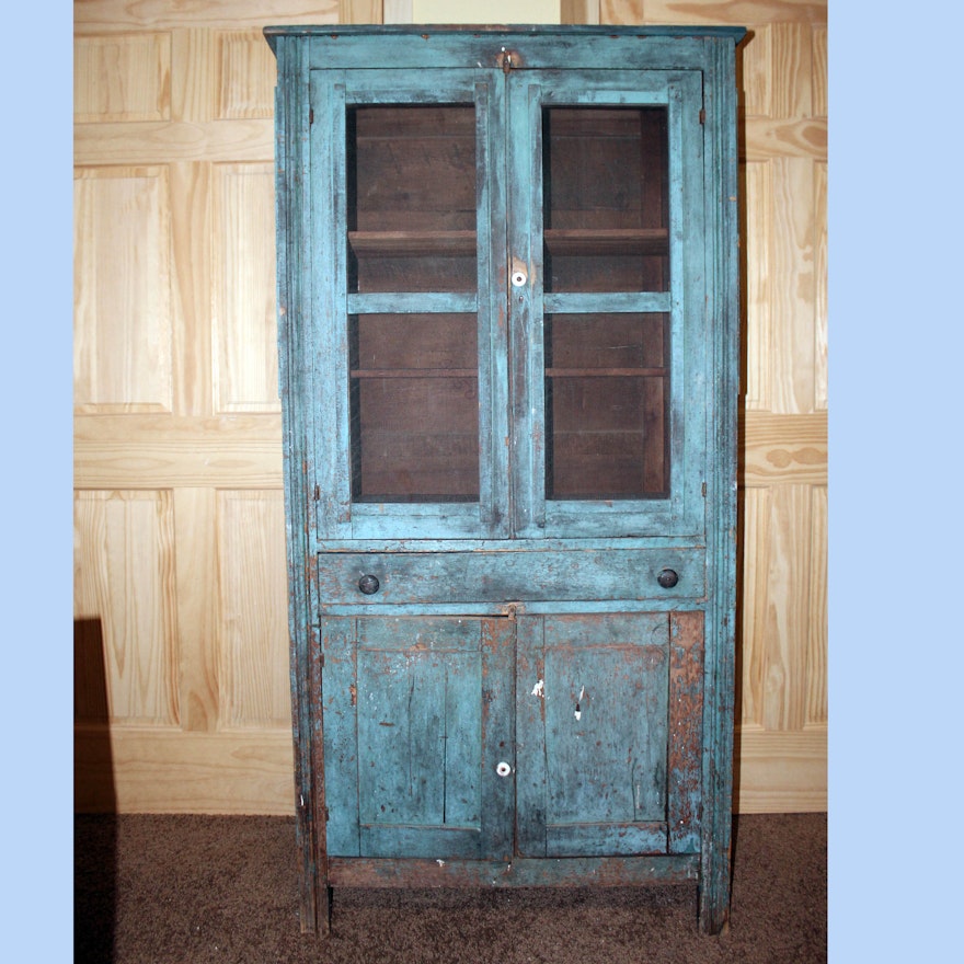 Green Painted Pie Safe (RB) Green Painted Pie Safe (RB)