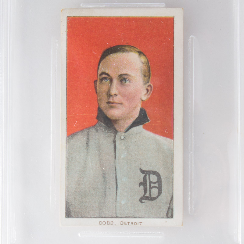T206 Ty Cobb Red Portrait Baseball Card Beckett Graded 4