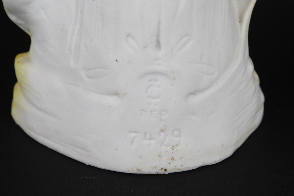 19th Century Unger, Schneider & Co German Porcelain Candlesticks