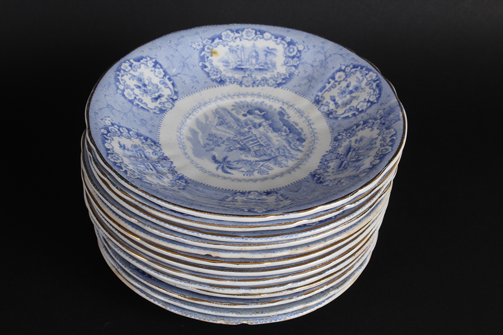 Early Twentieth Century Ridgways "Oriental" China Plates