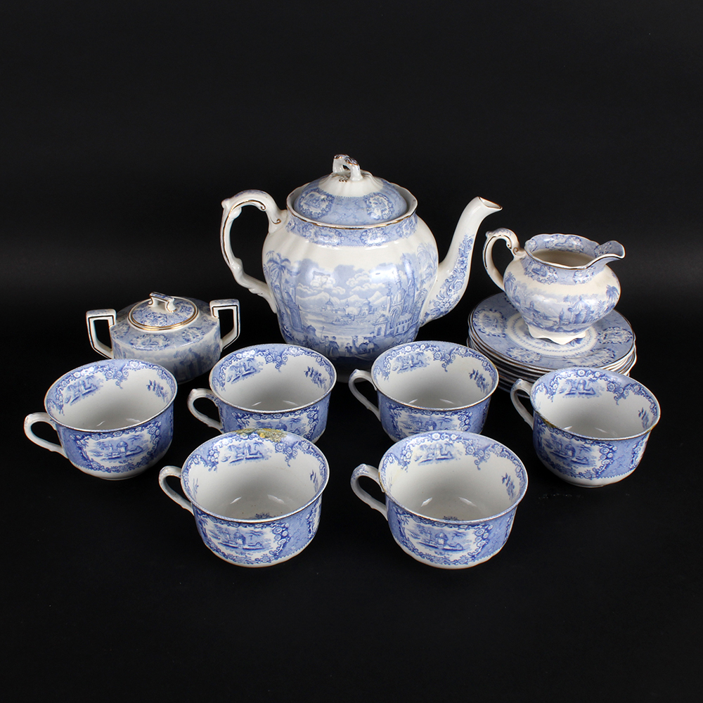 Early Twentieth Century Ridgways "Oriental" China Tea Service