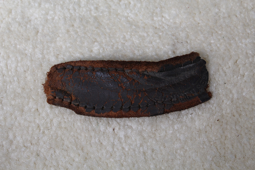 Antique Moss Green Hardwood Trunk