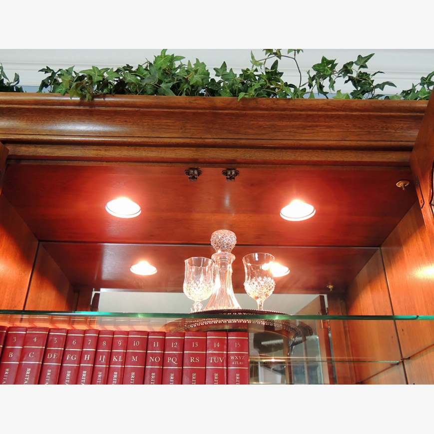 Thomasville Fisher Park Lighted China Cabinet Wall Unit