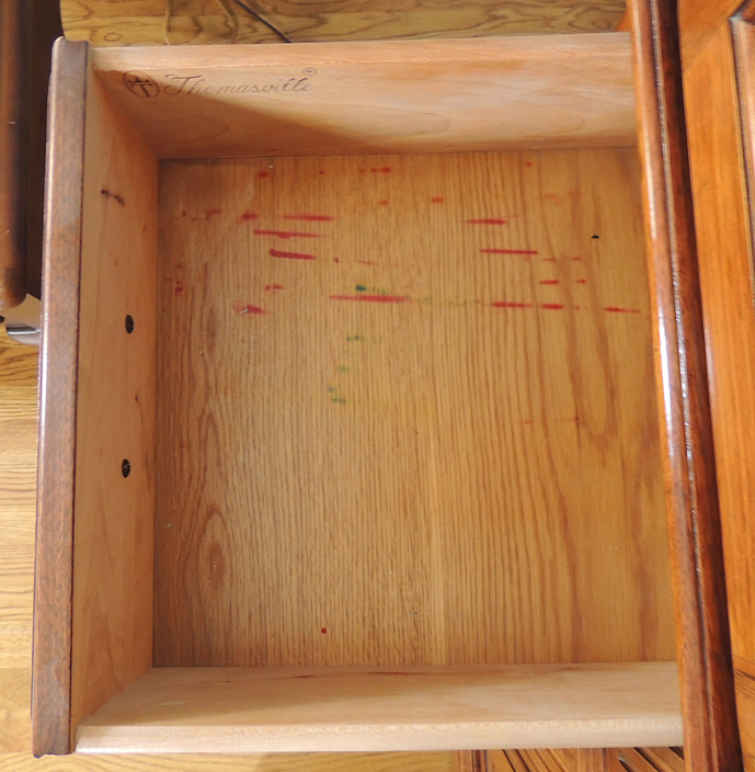 Thomasville Fisher Park Lighted China Cabinet Wall Unit