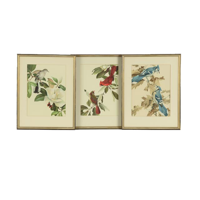 Trio of Roger Tory Peterson Offset Lithographs