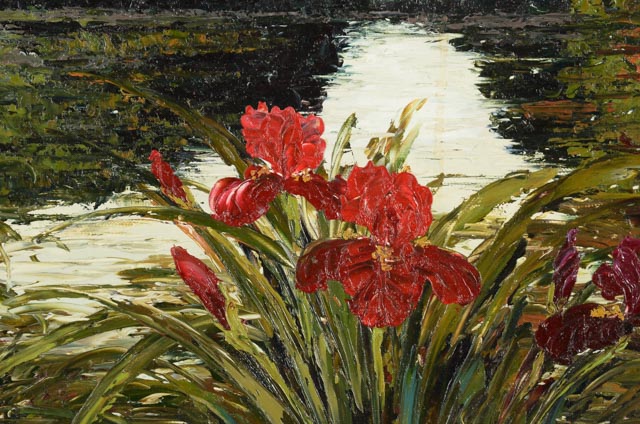 K. Paul Original Oil on Canvas Landscape