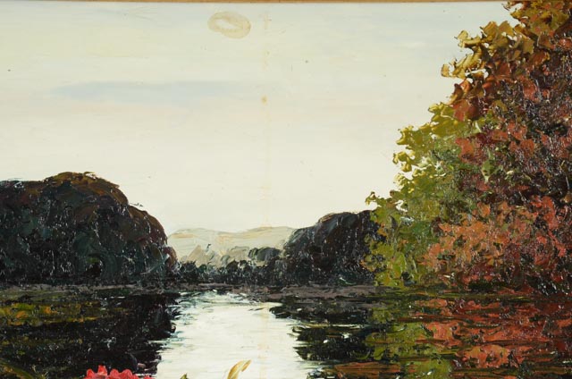 K. Paul Original Oil on Canvas Landscape