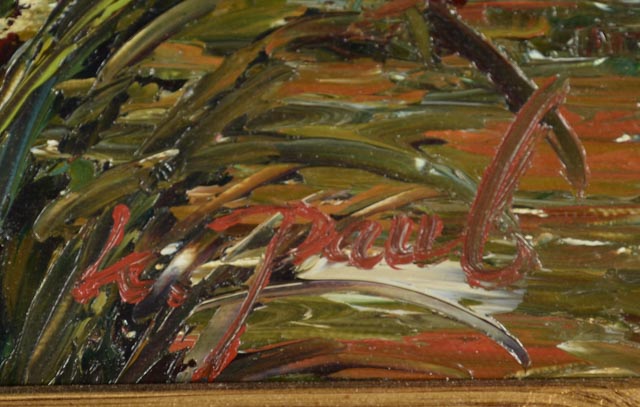 K. Paul Original Oil on Canvas Landscape