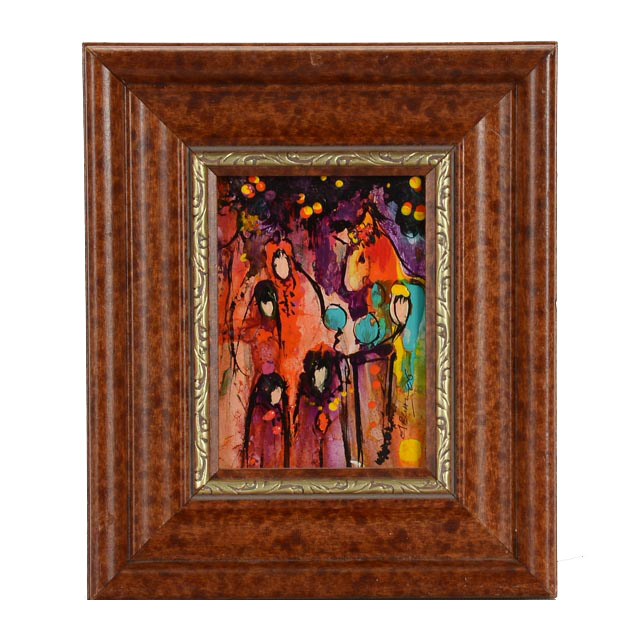 Johanna Littleton Original Acrylic on Board