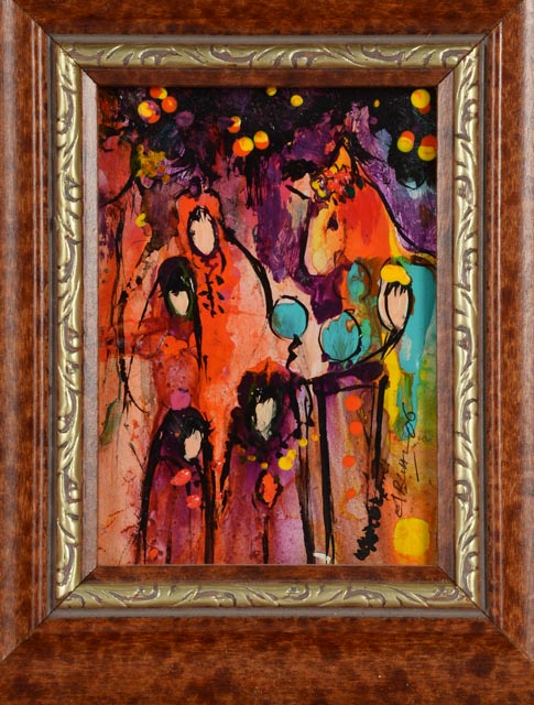 Johanna Littleton Original Acrylic on Board